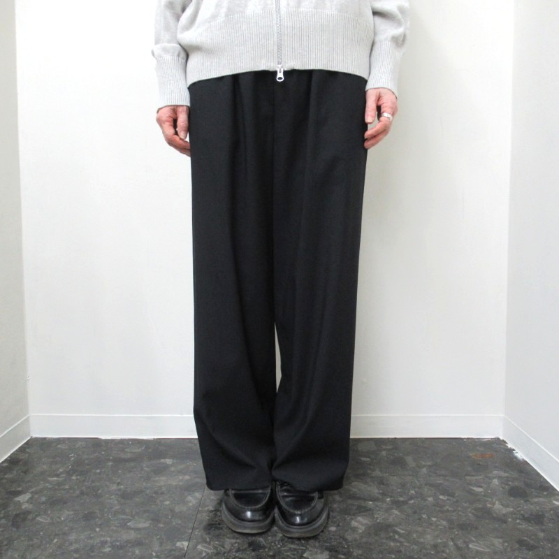 DONEEYU ストレッチワイドパンツ /BK040【日本製】